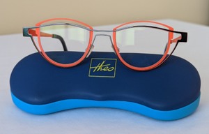 lot 149 image: Theo Black and Orange Eyeglasses