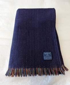 lot 150 image: Fairbault Wool Throw Blanket