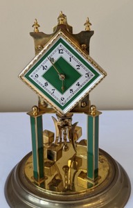 lot 158 image: Vintage German Mantle Clock