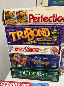 Large Lot Of Family Night Games - Great For The Cabin Too
