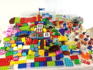 Very Large Amount Of Lego Duplo Characters &amp Blocks Plus More&nbsp Great Clean Condition