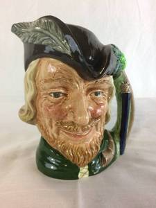 Vintage Large 1959 Royal Doulton Robin Hood Toby Jug Mug D6527&nbsp-&nbspExcellent Condition