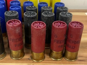 Lot Of Assorted 12 & 20 Gauge Shotshells (36) 12gauge Trap Loads, (4) 12gauge Game Loads, (12) 20gauge Game & Target Loads