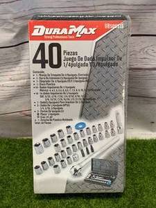 New Duramax 40 Piece Socket Set