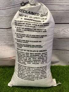 25 Pound Bag Lead Shot Tumbled & Graphited