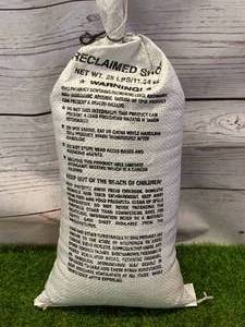 25 Pound Bag Lead Shot Tumbled & Graphited