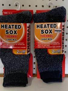 Two Pair of New Winter Thermal Socks