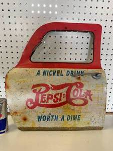 Pepsi Cola Metal Door 19� Tall