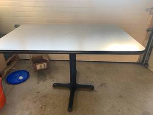 Table with Heavy Base 30� X 48�