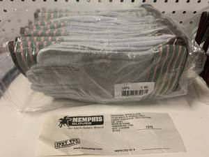 lot 29 image: New Lot of 12 Industrial Leather Gloves Size Large
