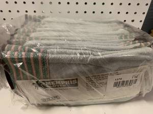 lot 30 image: New One Dozen Industrial Leather Gloves Size Large