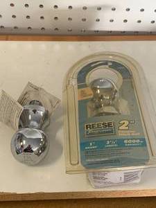 lot 54 image: Lot of 2 New Trailer Balls 1 78 & 2
