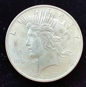 1922 Peace Dollar
