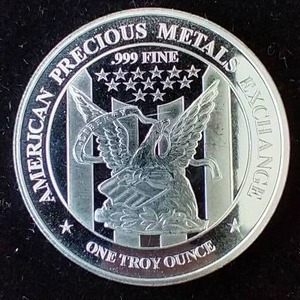 1 Oz. Silver Round