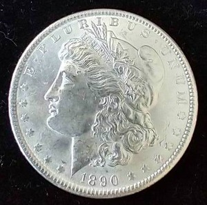 1890 Morgan Dollar