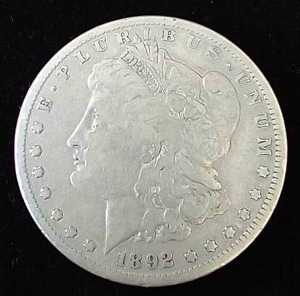 1892-S Morgan Dollar - Tough Coin
