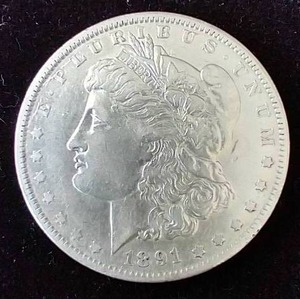 1891-O Morgan Dollar