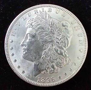 1896 Morgan Dollar