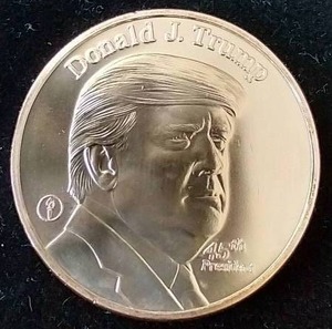 1 Oz Donald Trump Copper Round
