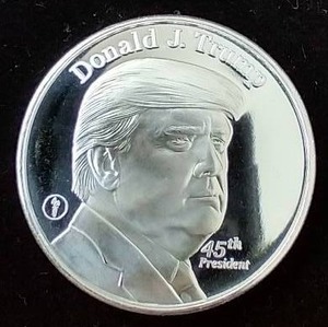 1 Oz Donald Trump Silver Round