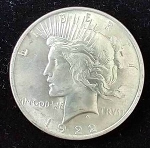 1922 Peace Dollar