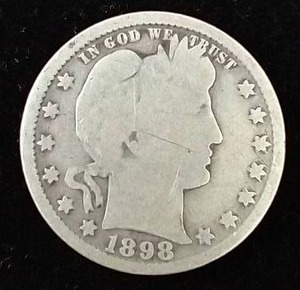1898 Barber Quarter