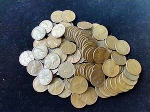 100 Unsearched Wheat Pennies