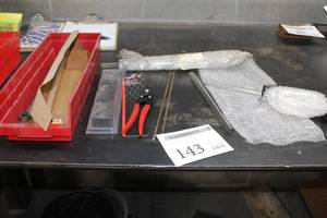 lot 143 image: Lot of (3) Water Gauge Glass Tubes 12,  Wheeler Rex Glass Tube Cutter 69012 14 to 34