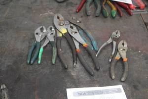 lot 155 image: Lot of (7) Pliers
