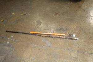 lot 169 image: Lot of (3) Hand Tools - Pry Bars, Chopper