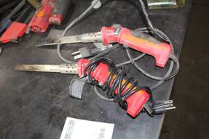 lot 199 image: Lot of (2) Tool Shop Electric Hot Knives