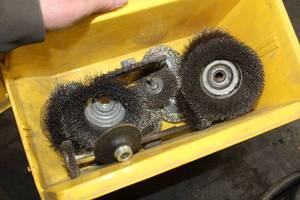lot 263 image: Lot of  Wire Wheel Brushes