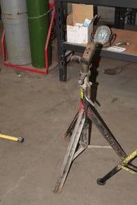 lot 249 image: Adjustable Pipe Stand