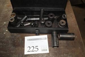 lot 225 image: 38 Impact Sockets and Adapters, Case