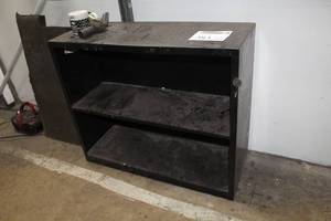 lot 283 image: Metal Book Shelf