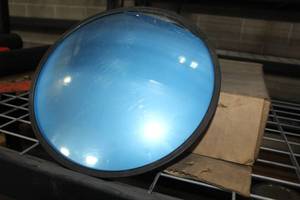 lot 244 image: Convex Wall Mirror