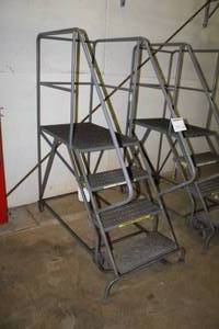 lot 295 image: Rolling Staircase
