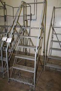 lot 297 image: Cotterman Rolling Staircase
