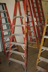 lot 308 image: Werner 8 Step Ladder