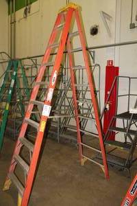 lot 312 image: Werner 10 Step Ladder