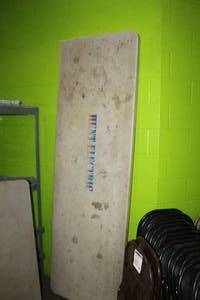 lot 327 image: PlasticMetal Folding Table