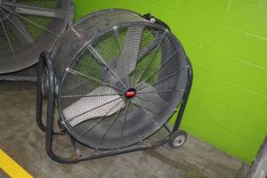 lot 376 image: Dayton 1YNW5A 36 Industrial Direct Drive Mobile Air Circulator