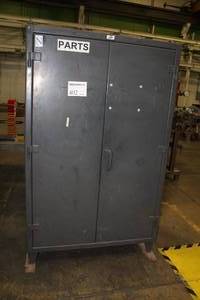 lot 402 image: Stronghold Metal Storage Cabinet
