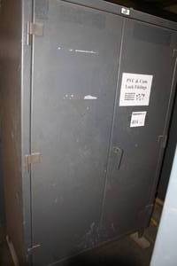 lot 404 image: Stronghold Metal Storage Cabinet