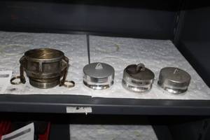 lot 433 image: (3) 3 Male Plugs, (1) 3 Female Cam Lock