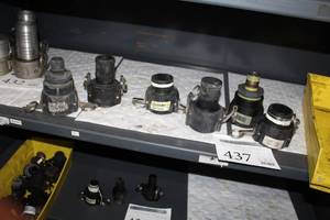lot 437 image: Lot of (6) 2 Female Cam Locks