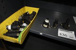 lot 436 image: 1 Male & Female Plastic Cam Locks