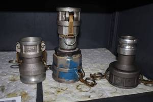 lot 448 image: Lot of (3) 3 Cam Lock Reducers