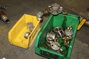 lot 460 image: (5) 1 Cam Lock Caps, (4) 1 Cam Lock Plugs