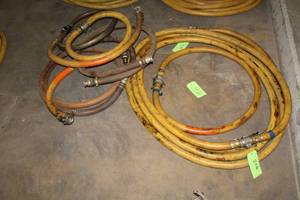 lot 469 image: Lot of (9) 1 Hose with Cam Locks